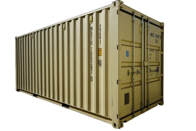 20' Standard One Trip Container — 40 Standard One Trip Front Left PS BG