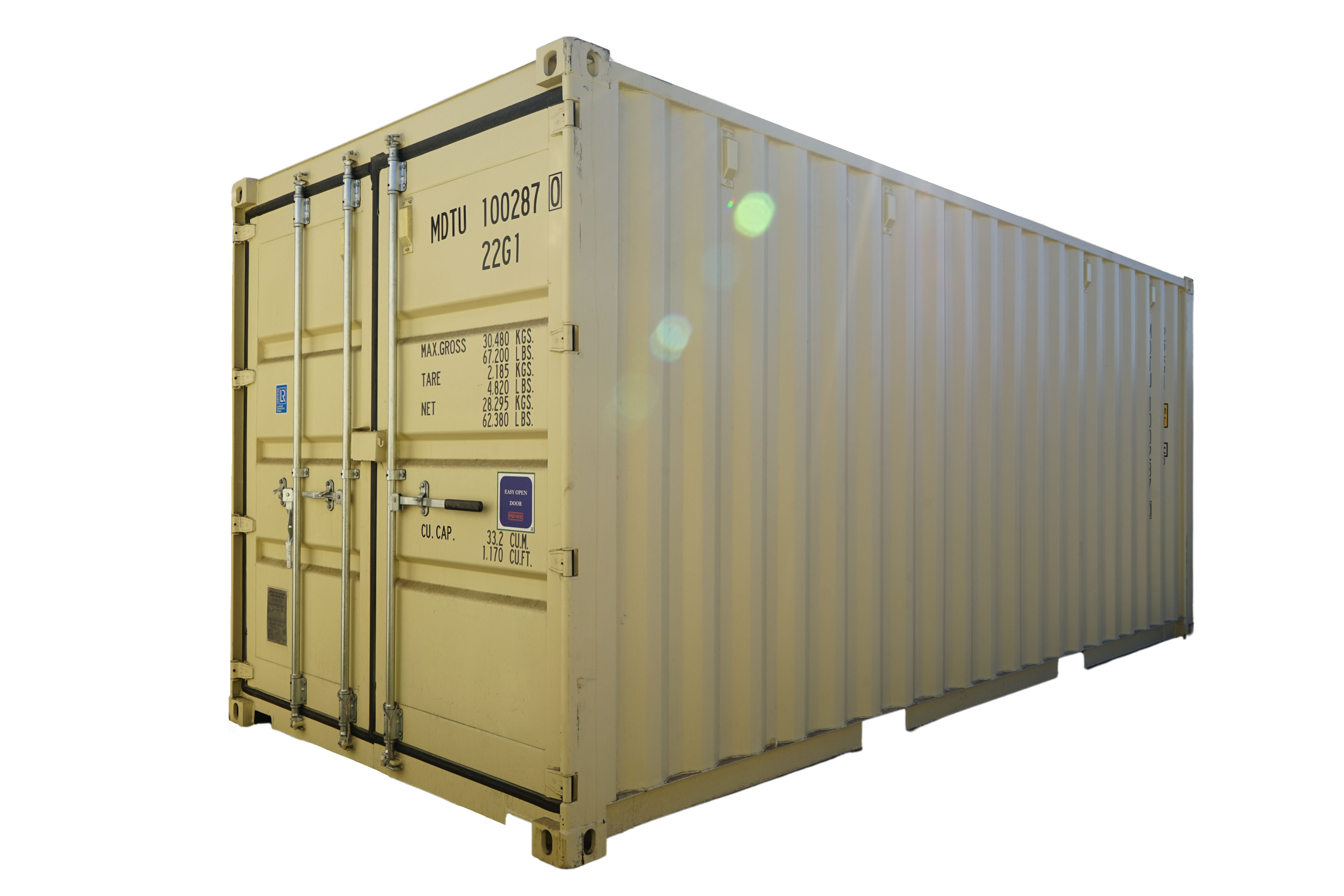 20' Standard One Trip Container — 40 Standard One Trip PS BG