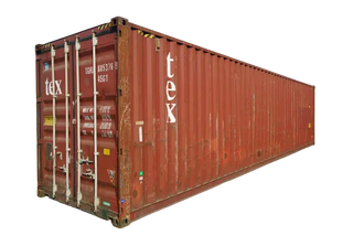 40' High Cube Cargo Worthy Container — 40 HC Cargo Worthy RightResized PS BG