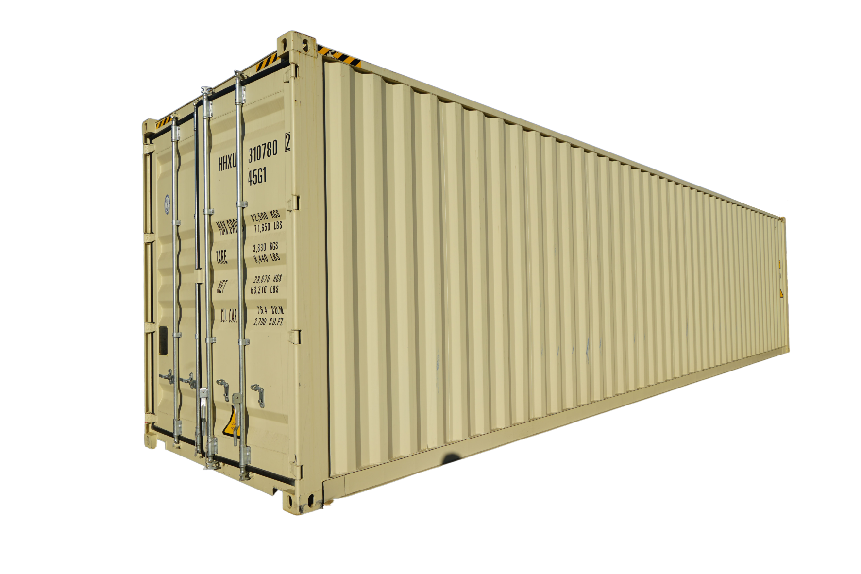 40' High Cube One Trip Container