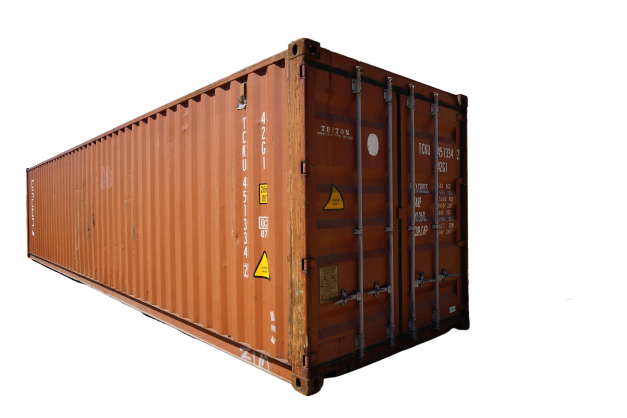 40' Standard Cargo Worthy Container — 40 Standard Cargo Worthy DoorsResized