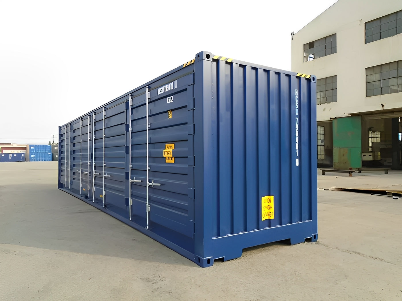40Ft Full Side Access Container High Cube (9′ 6″ High) - Act Now — 40ft High Cube Open Side3