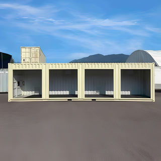 40ft High Cube Shipping Container With 4 Roll-Up Doors — 40ft High Cube Shipping Container With 4 Roll Up Doors1