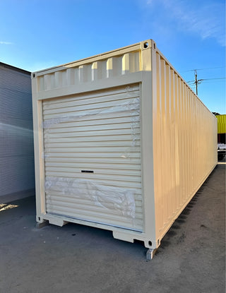 40ft X 8ft Shipping Container With Roll-Up Door — 40ft X 8ft Shipping Container With Roll Up Door