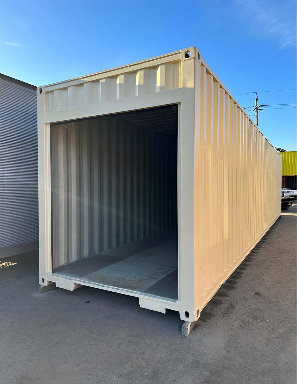 40ft X 8ft Shipping Container With Roll-Up Door — 40ft X 8ft Shipping Container With Roll Up Door2