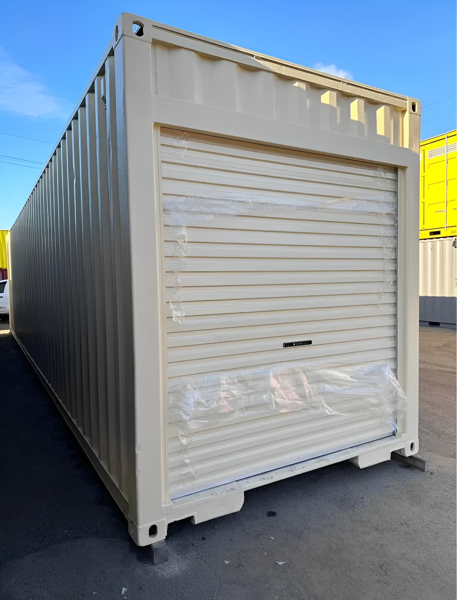 40ft X 8ft Shipping Container With Roll-Up Door — 40ft X 8ft Shipping Container With Roll Up Door5