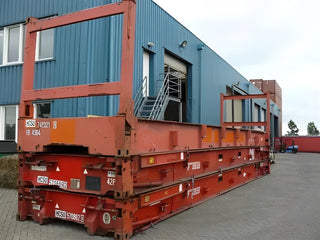 40Ft X 8Ft Used Flat Rack Shipping Container — 40ft flatrack1