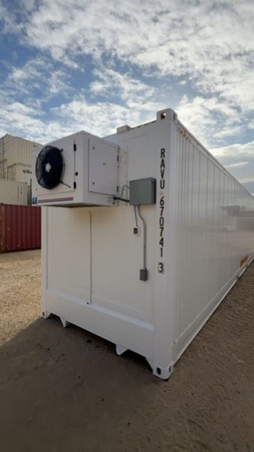 40' High Cube New Refrigerated Container (Single Phase 5HP Freezer) — 84C56862 8FB8 40AE 8B9B D7B9494EB58D 4 5005 c