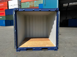 8ft Shipping Container One Trip Blue – Secure Compact Storage USA — 8Ft One Trip blue2