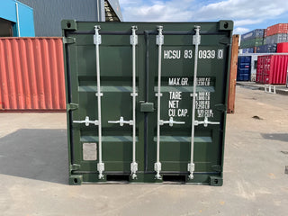8Ft One Trip Shipping Container (Green) — 8Ft One Trip green