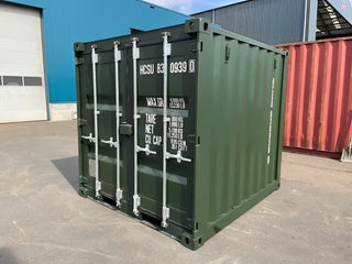 8Ft One Trip Shipping Container (Green) — 8Ft One Trip green1