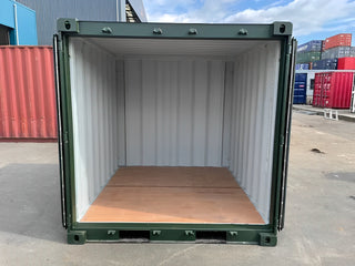 8Ft One Trip Shipping Container (Green) — 8Ft One Trip green2