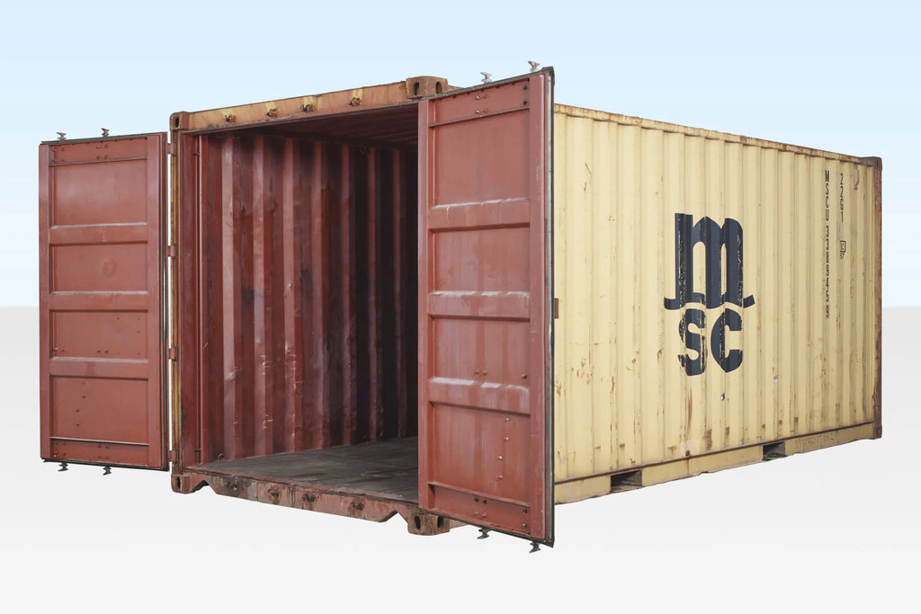 20Ft X 8Ft Used Cargo-Worthy Dry Van — Grade A Standard 20Ft Shipping Container 1 1