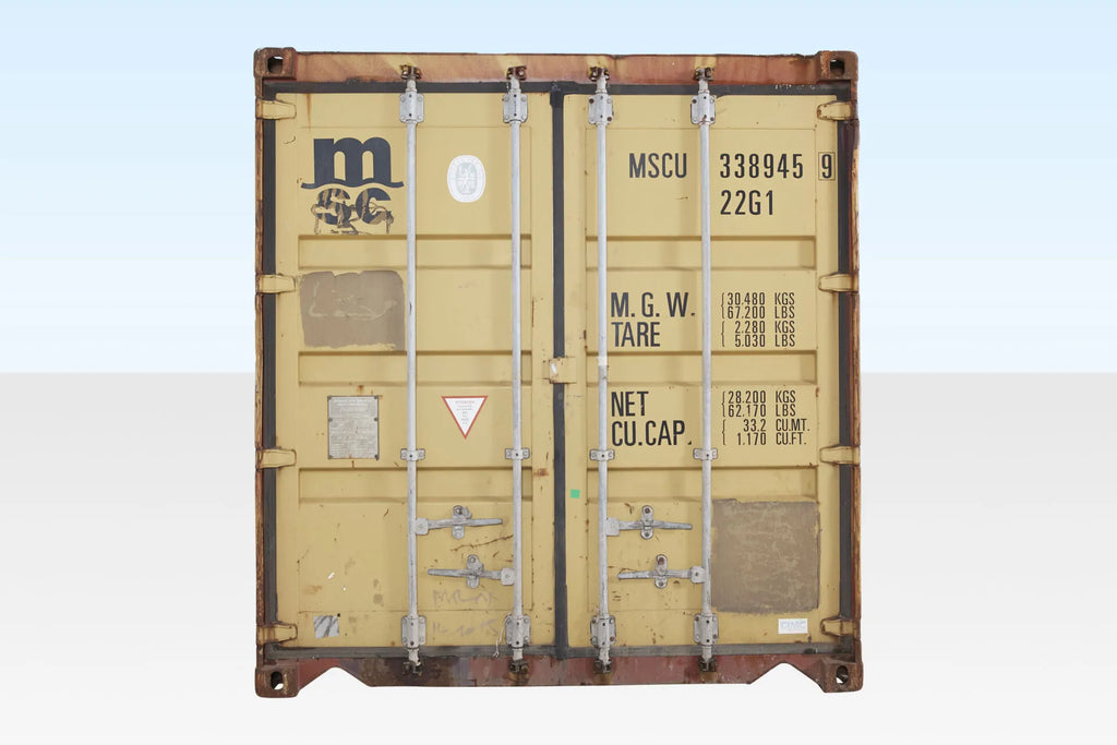 20Ft X 8Ft Used Cargo-Worthy Dry Van — Grade A Standard 20Ft Shipping Container 3 1