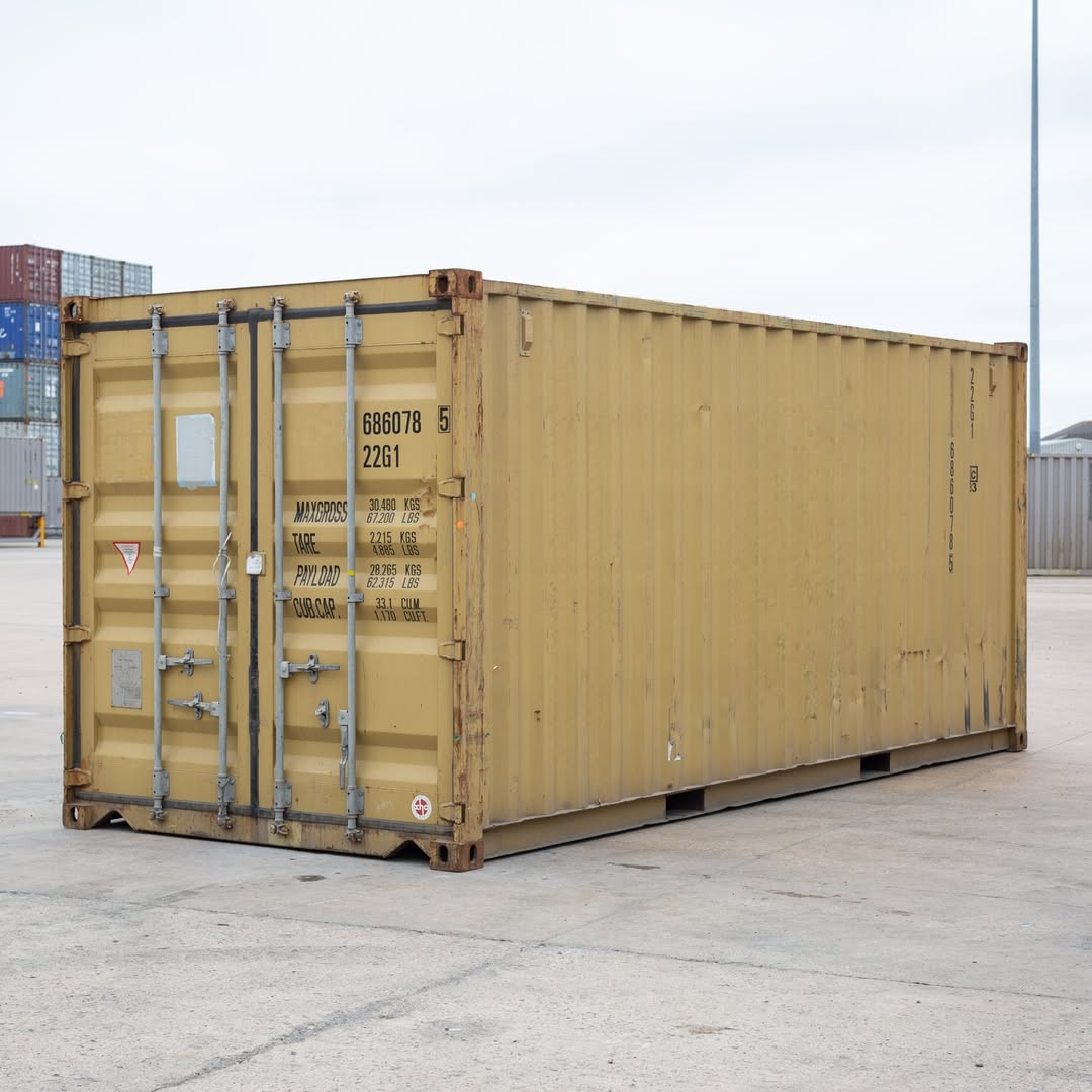 20Ft X 8Ft Used Cargo-Worthy Dry Van — Grade A Standard 20Ft2