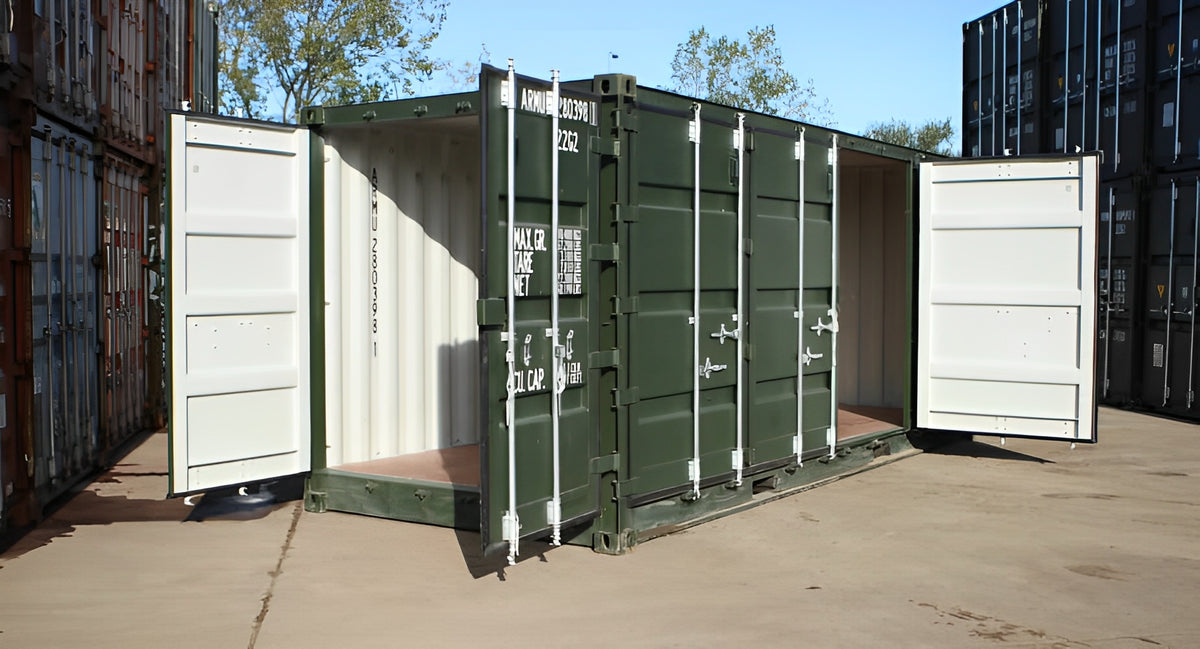 Used 20Ft Open Side / Full Side Access Container - Quality Product — Used 20Ft Open Side 1