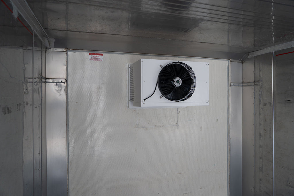 20' STD Refrigerated Container Used Box - New Motor (Single Phase 3.5 HP Freezer) — Used 20 Single Phase Refrigerated Contain