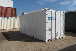20' STD Refrigerated Container Used Box - New Motor (Single Phase 2.5 HP Cooler) — Used 20 Single Phase Refrigerated Containe