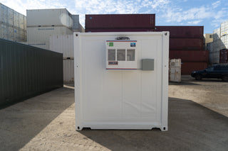 20' STD Refrigerated Container Used Box - New Motor (Single Phase 3.5 HP Freezer) — Used 20 Single Phase Refrigerated Contain