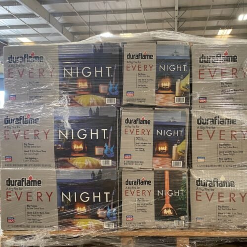 ASSORTED FIRELOGS (35 Pcs Pallet) – Bulk liquidation sales